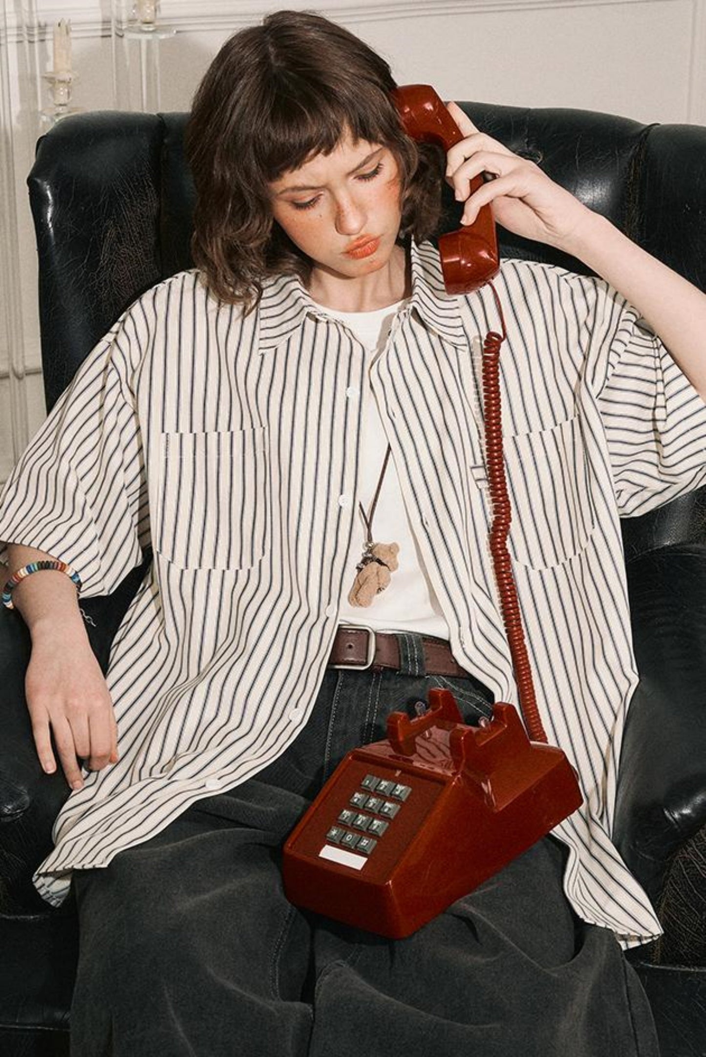 Vintage Stripe Short Sleeve Shirt