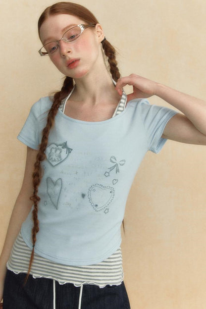 Trendy Graphic T-Shirt