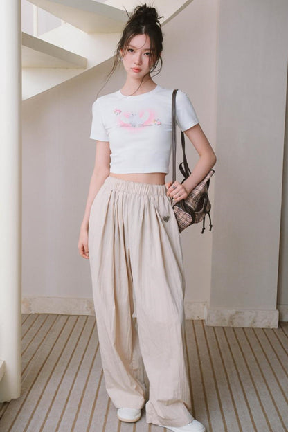 Loose Silhouette Pants