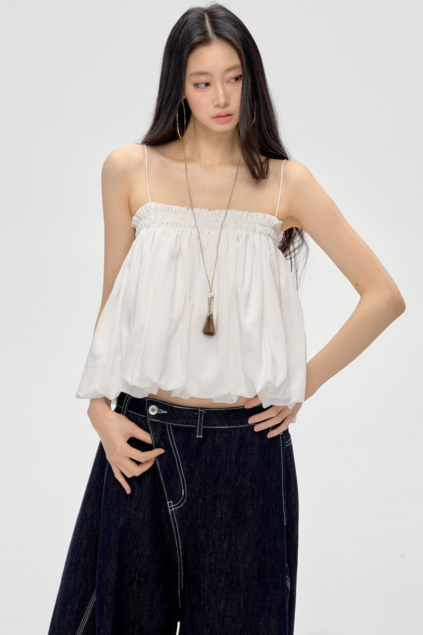 Chic Halter Spice Girls Smock Top