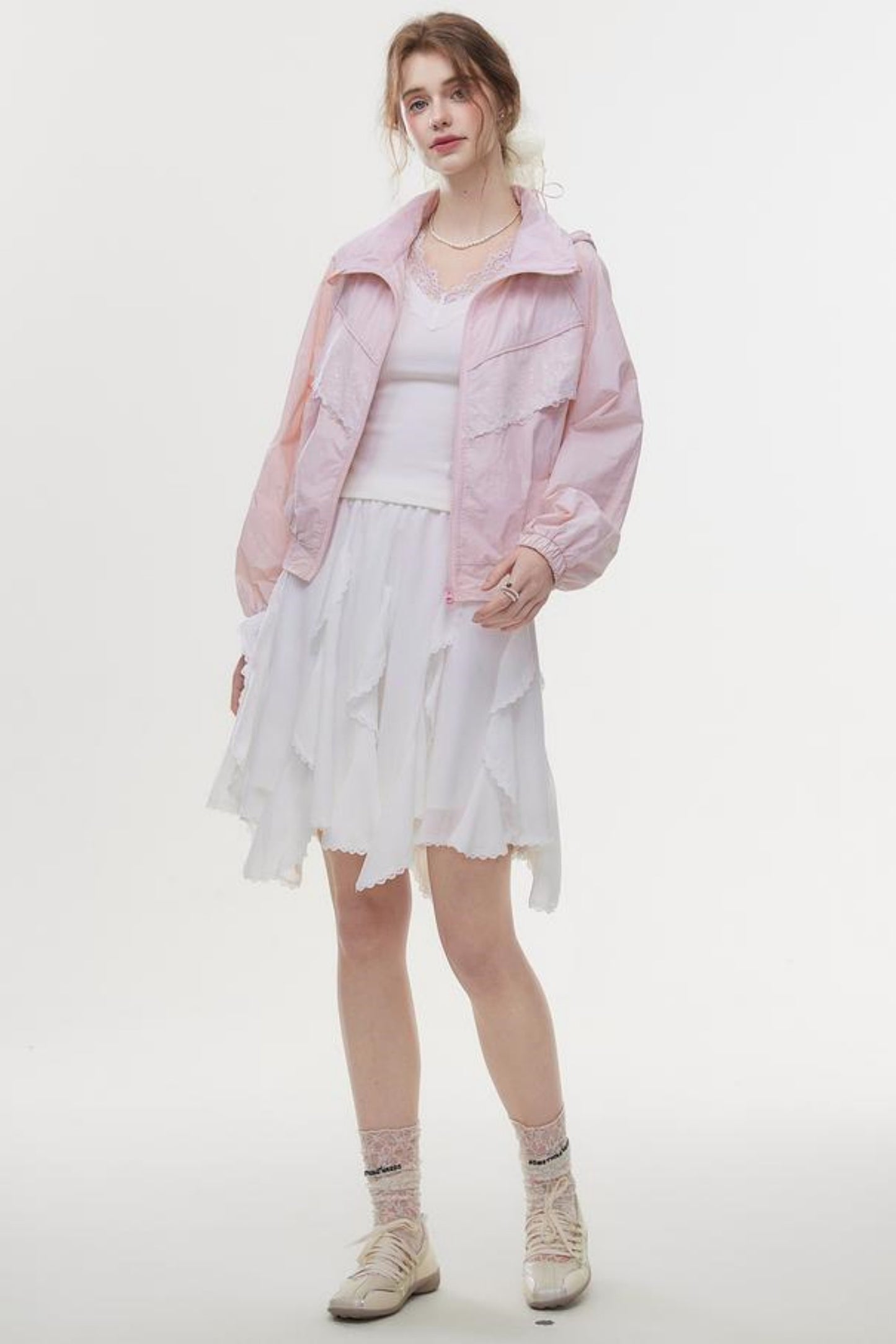 Lace Sun Hood Jacket