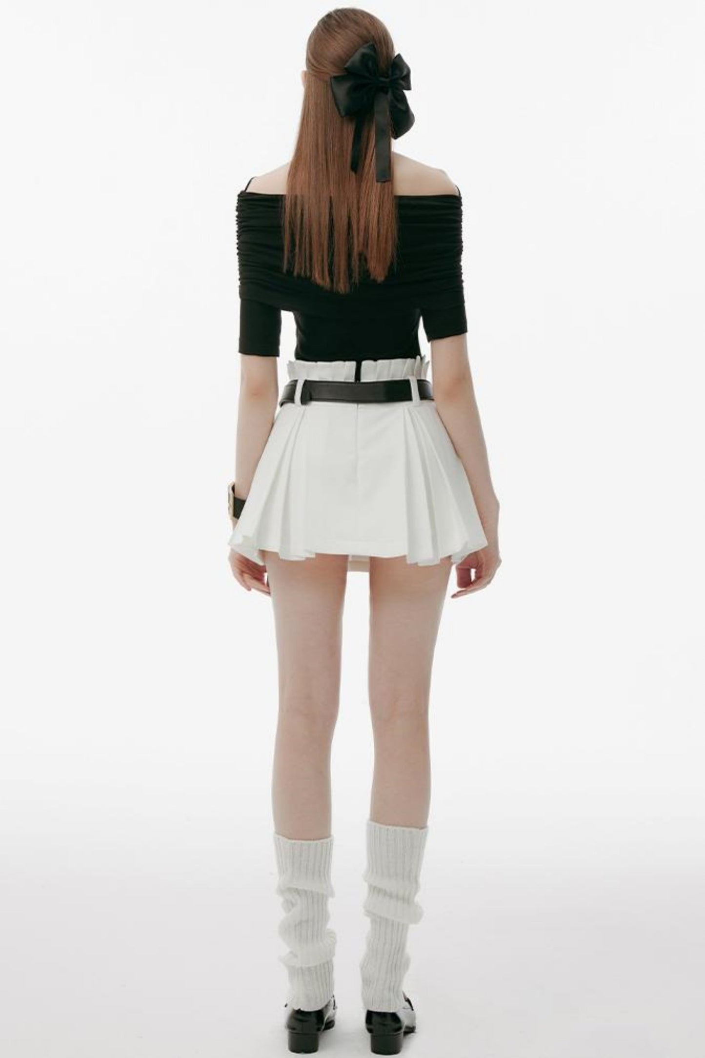 Peppermint Pleat Skirt