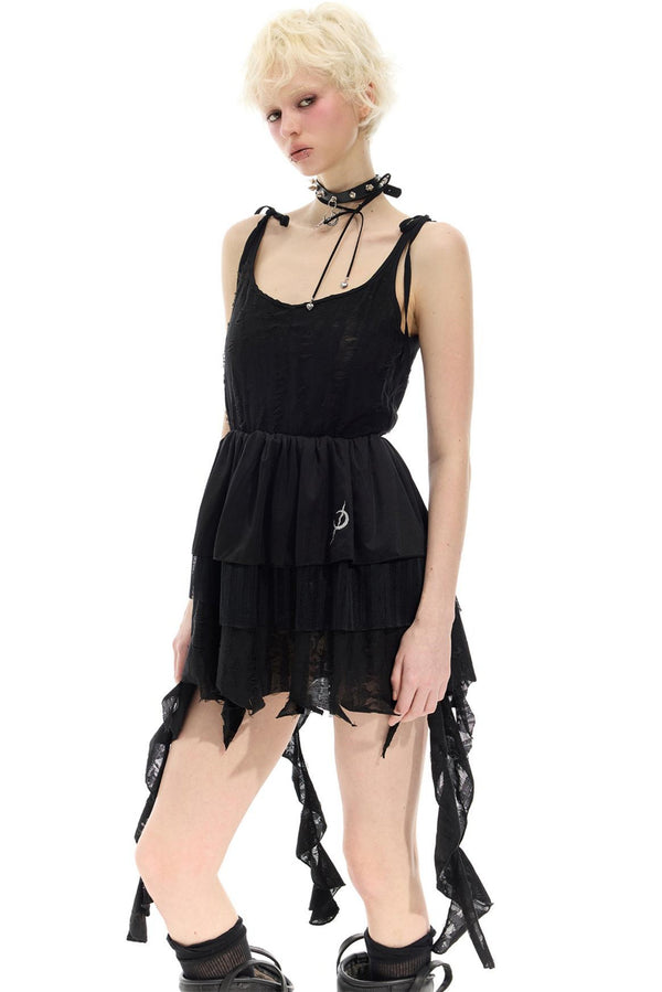 Spice A-Line Halter Dress