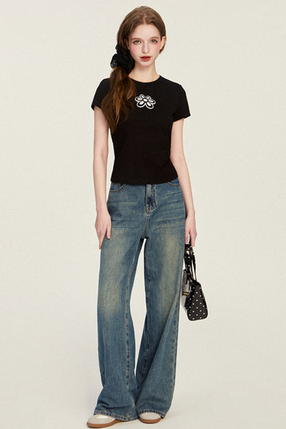 Original Wide-Leg Denim Pants