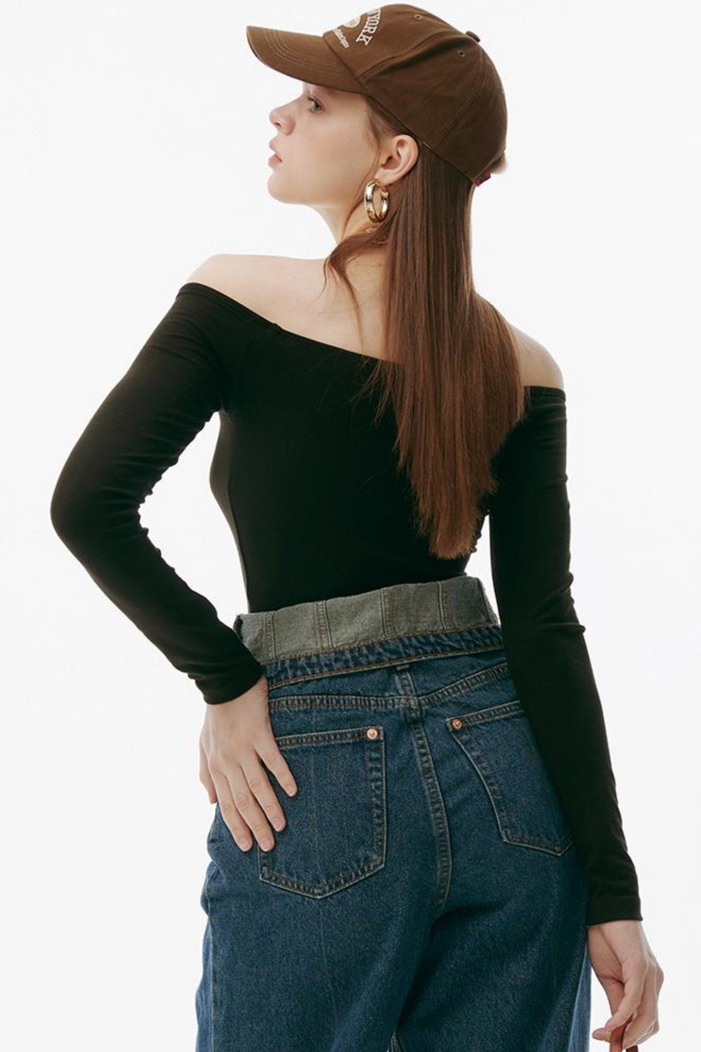 Sunset One-Shoulder Tee