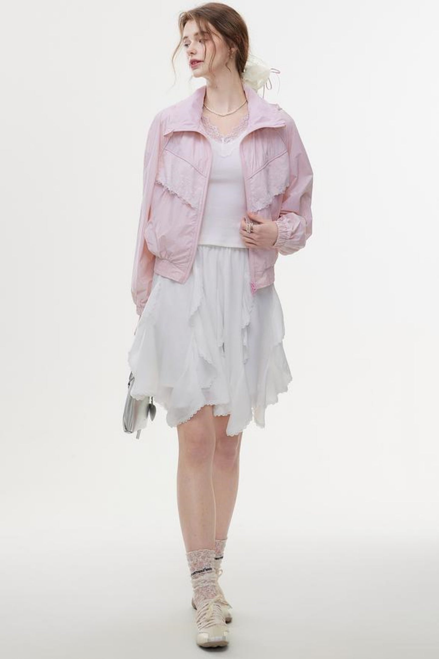 Lace Sun Hood Jacket