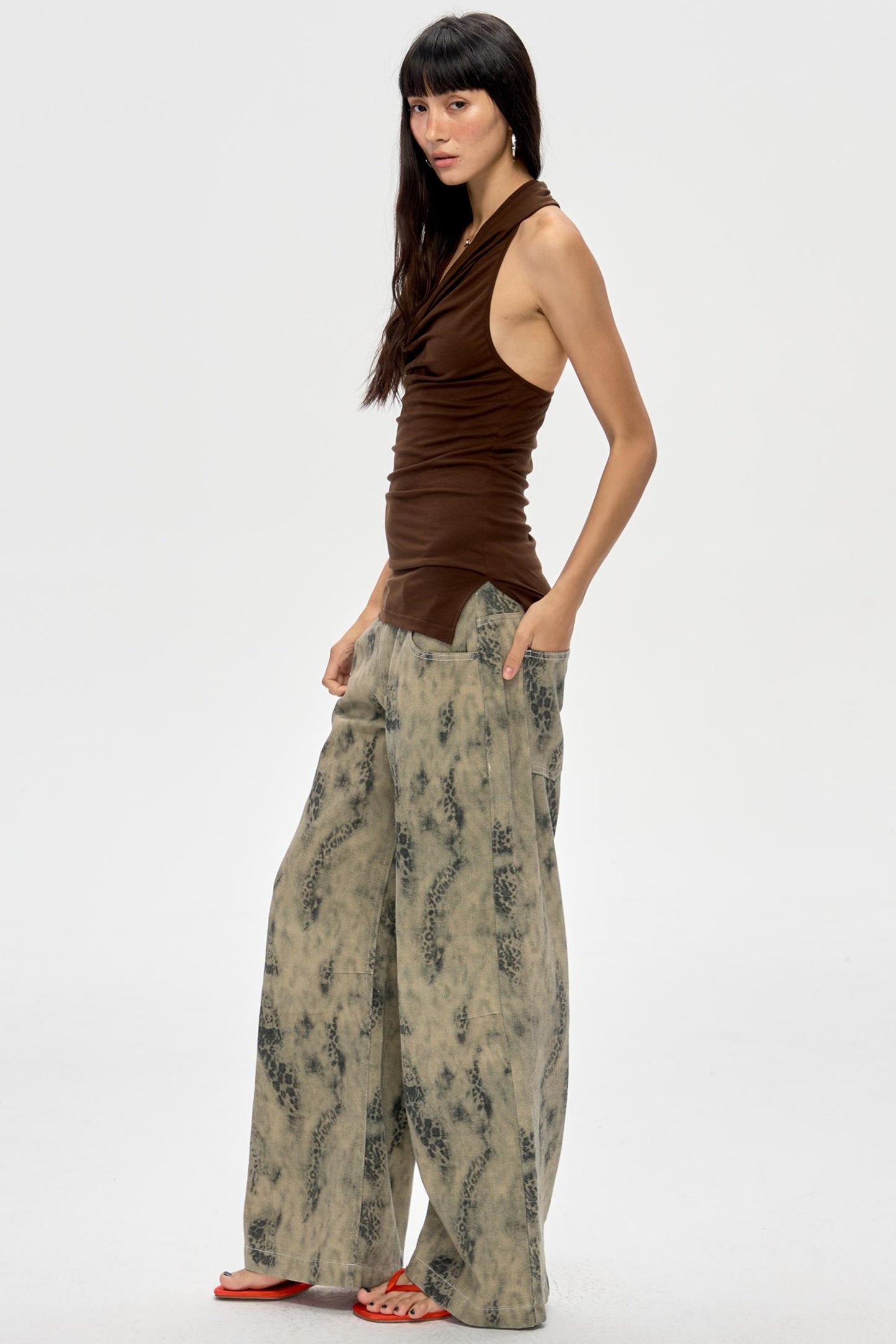 Glam Backless Beaded Top