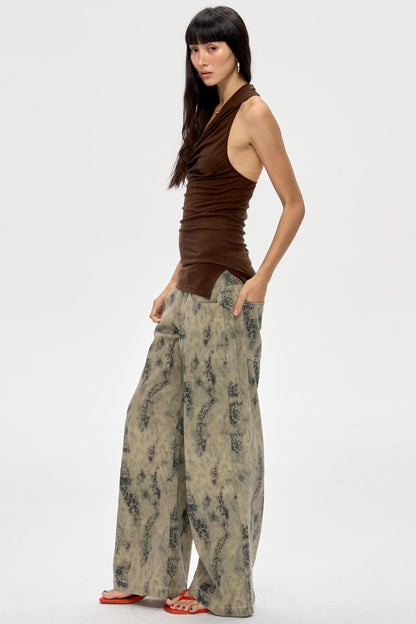 Glam Backless Beaded Top