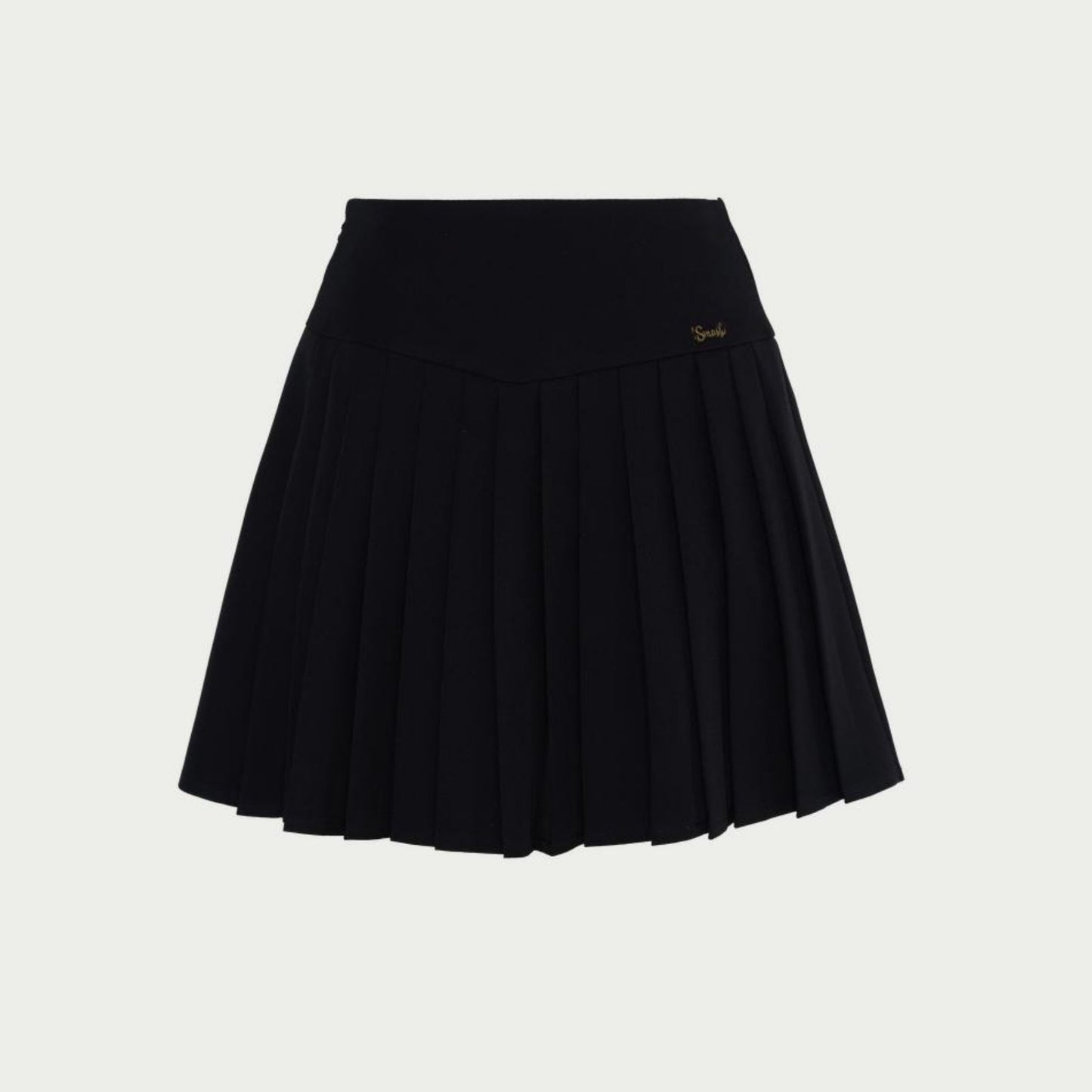 Pleated Mini Skirt