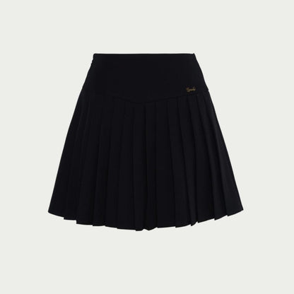 Pleated Mini Skirt