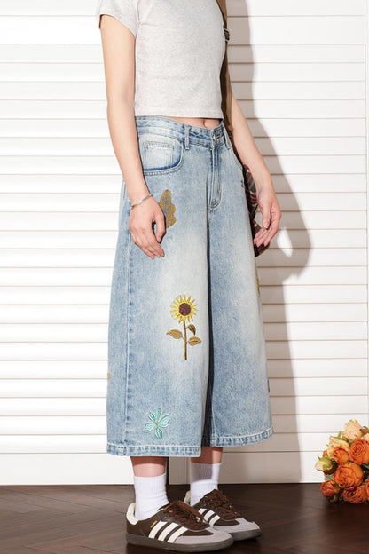 Sunflower Denim Shorts