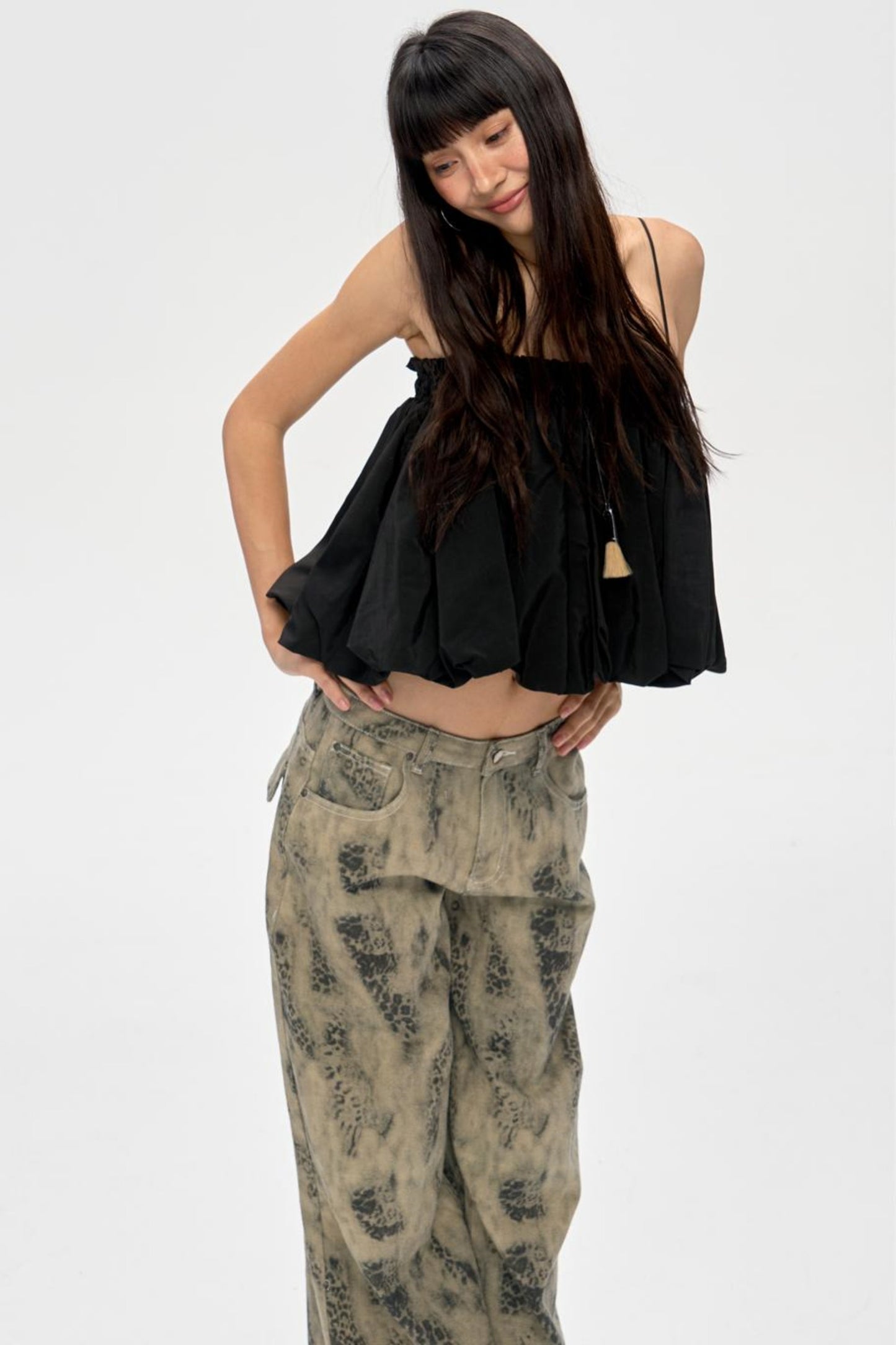 Chic Halter Spice Girls Smock Top