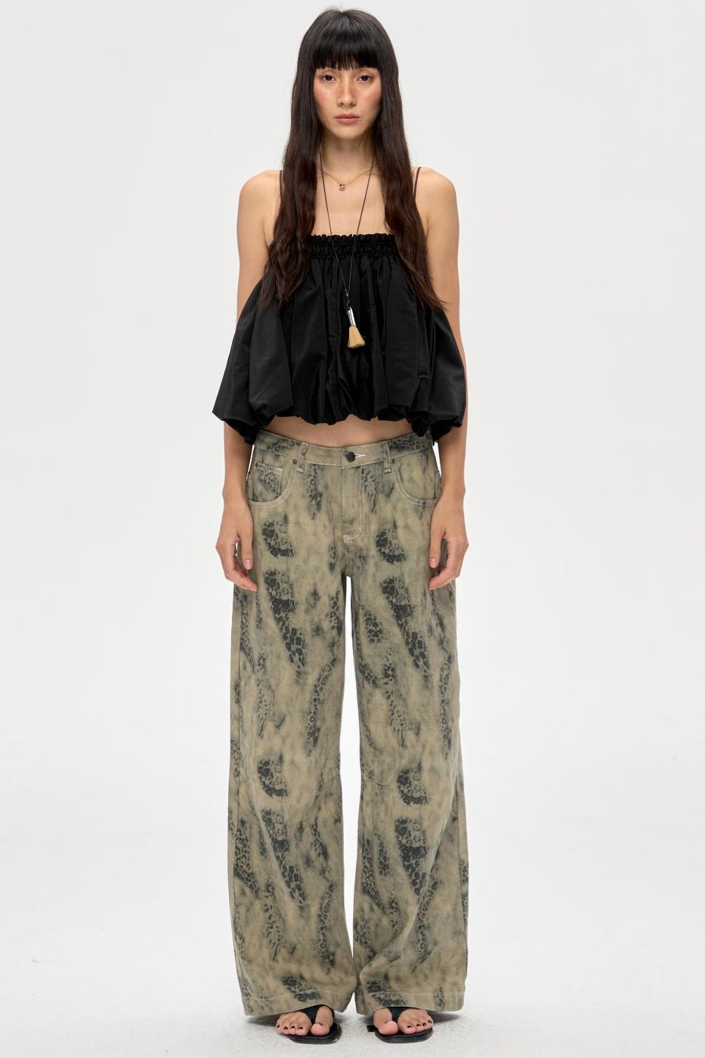 Chic Halter Spice Girls Smock Top