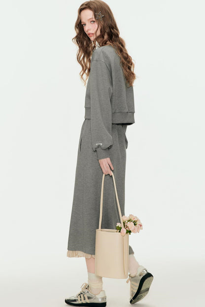 Spring Floral Knit Set