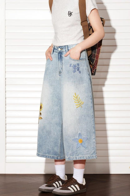 Sunflower Denim Shorts