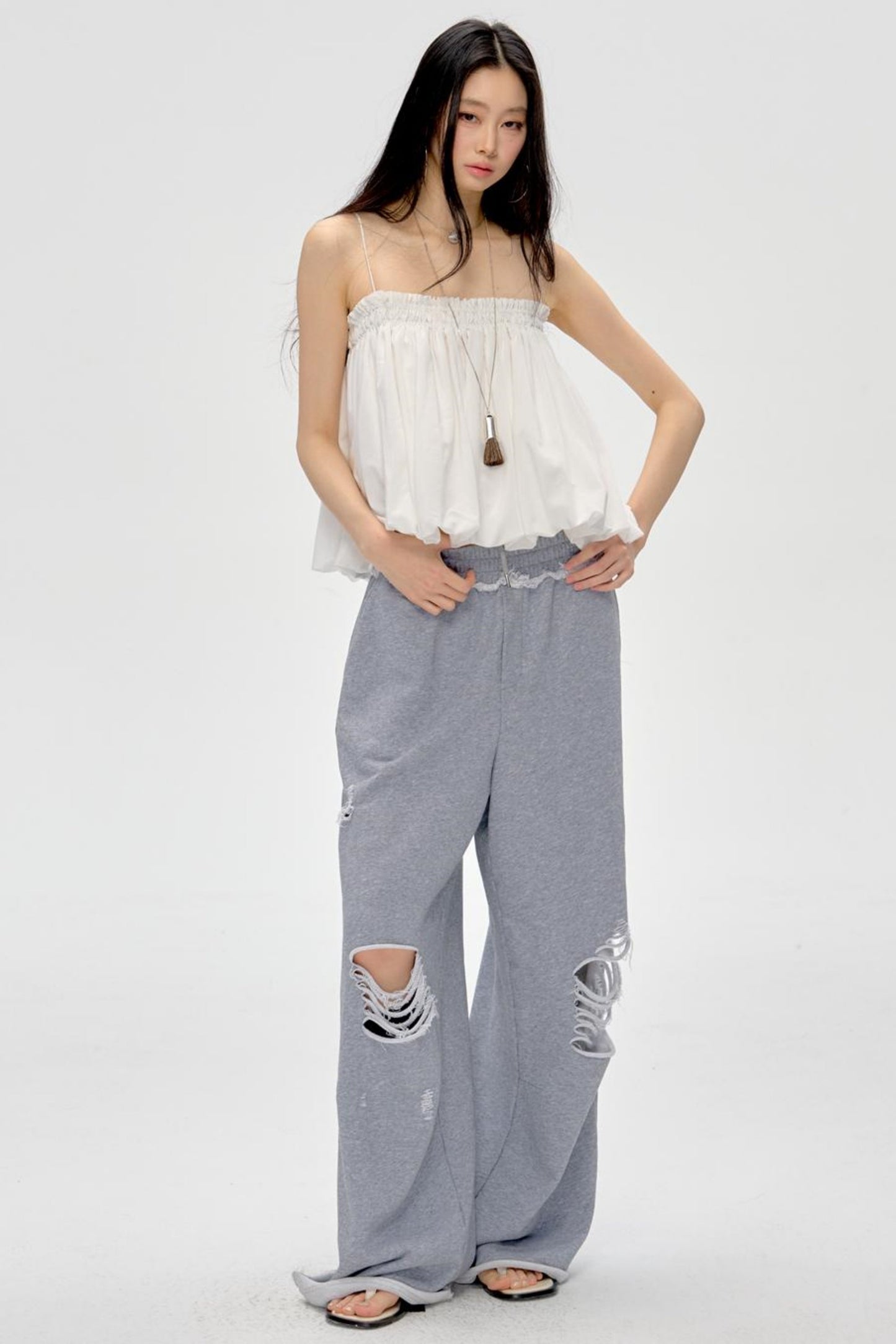 Chic Halter Spice Girls Smock Top