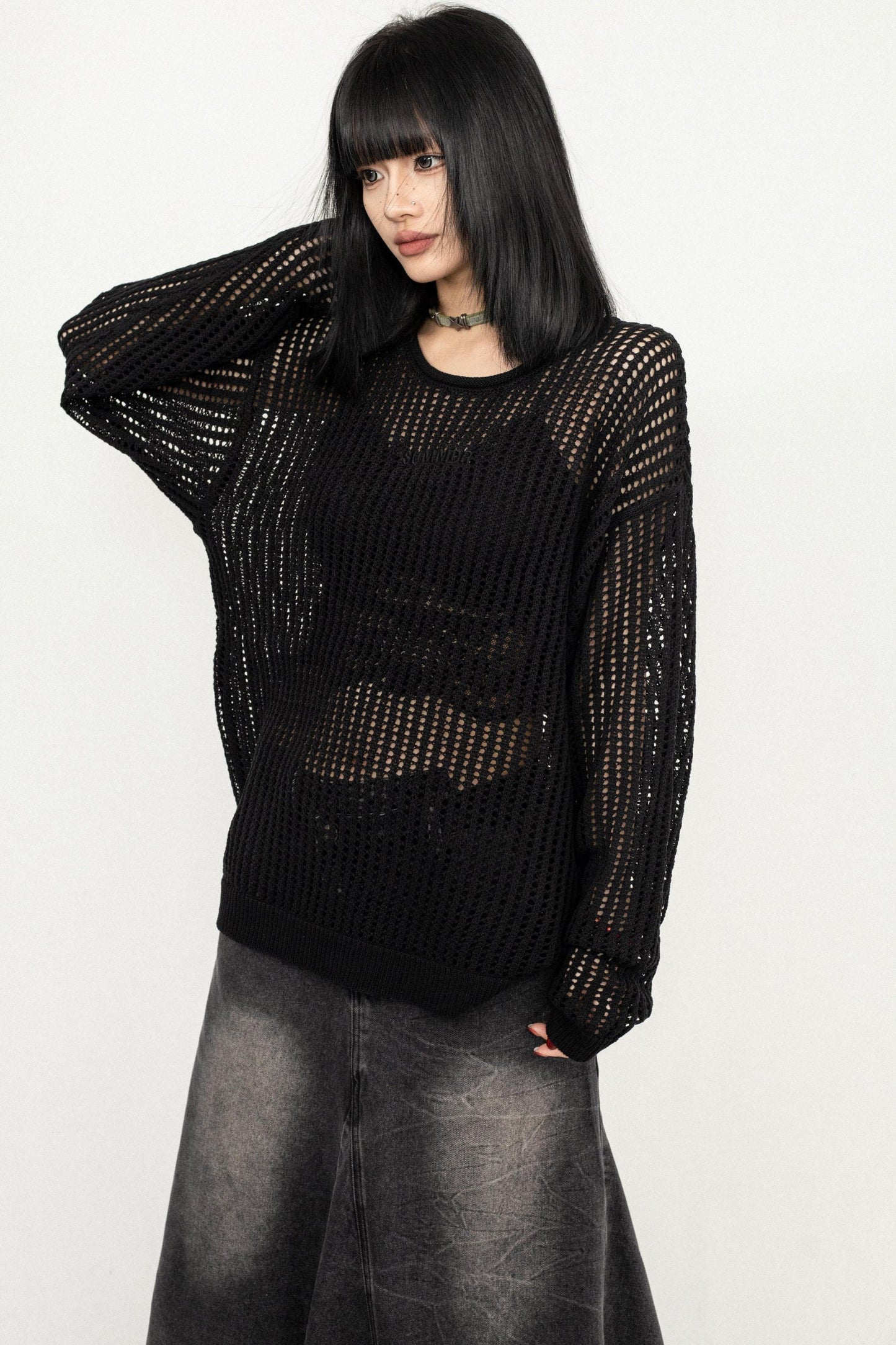 Versatile Knit Smock Top