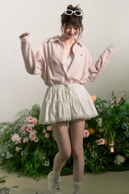 Versatile Thin Cotton Shirt