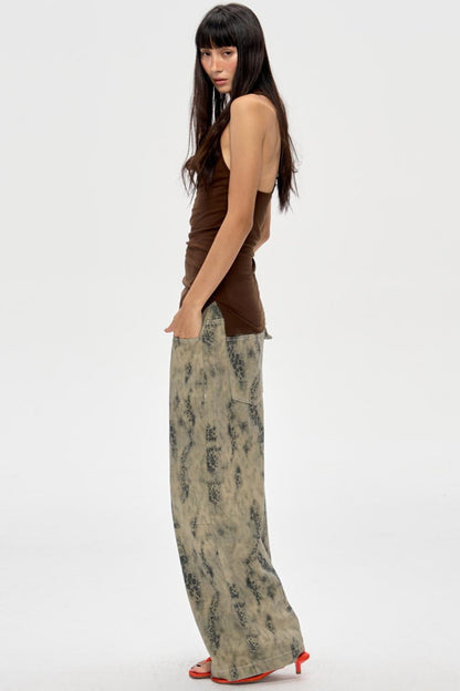 Glam Backless Beaded Top