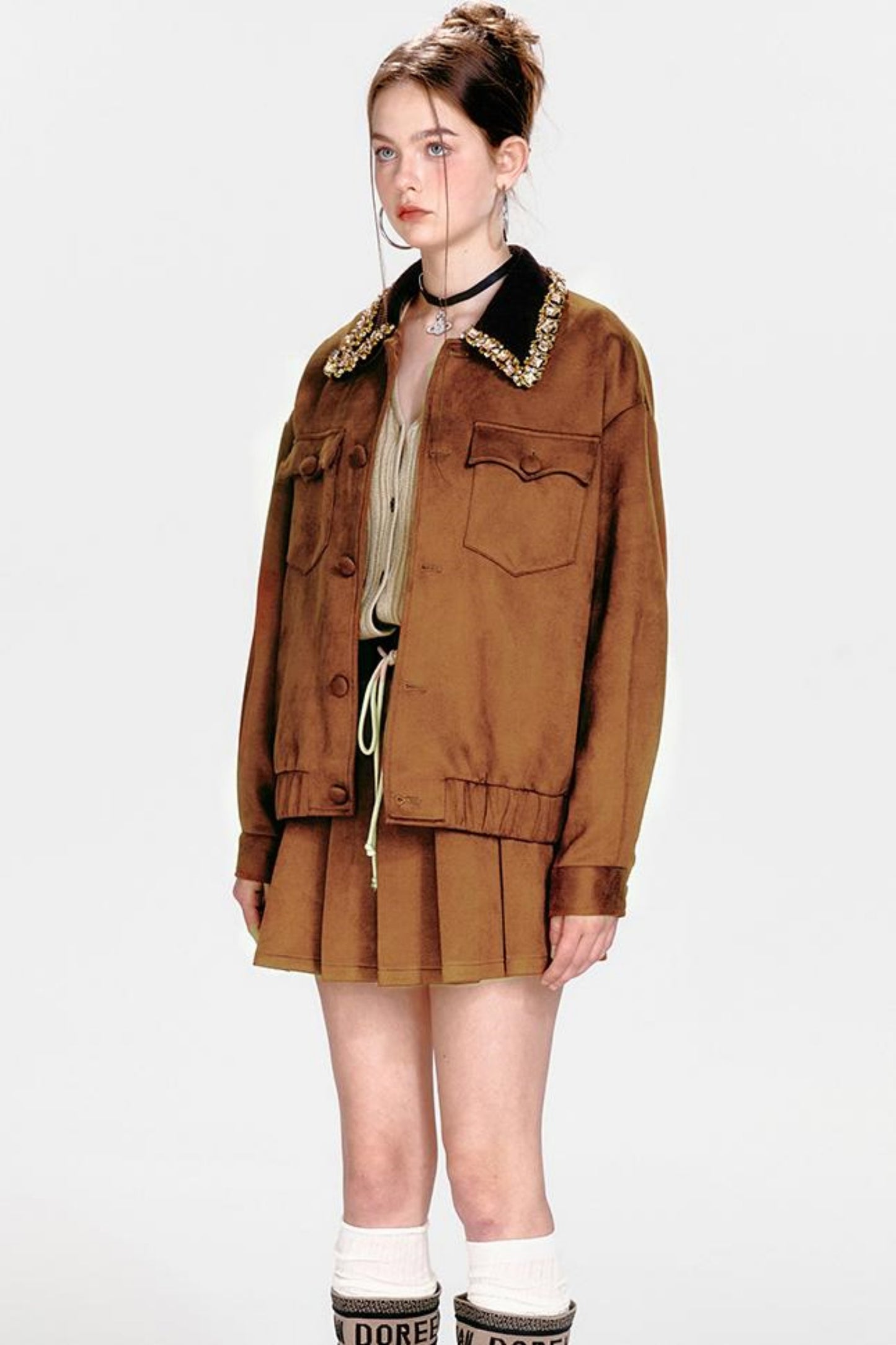 Yellow Diamond Skirt