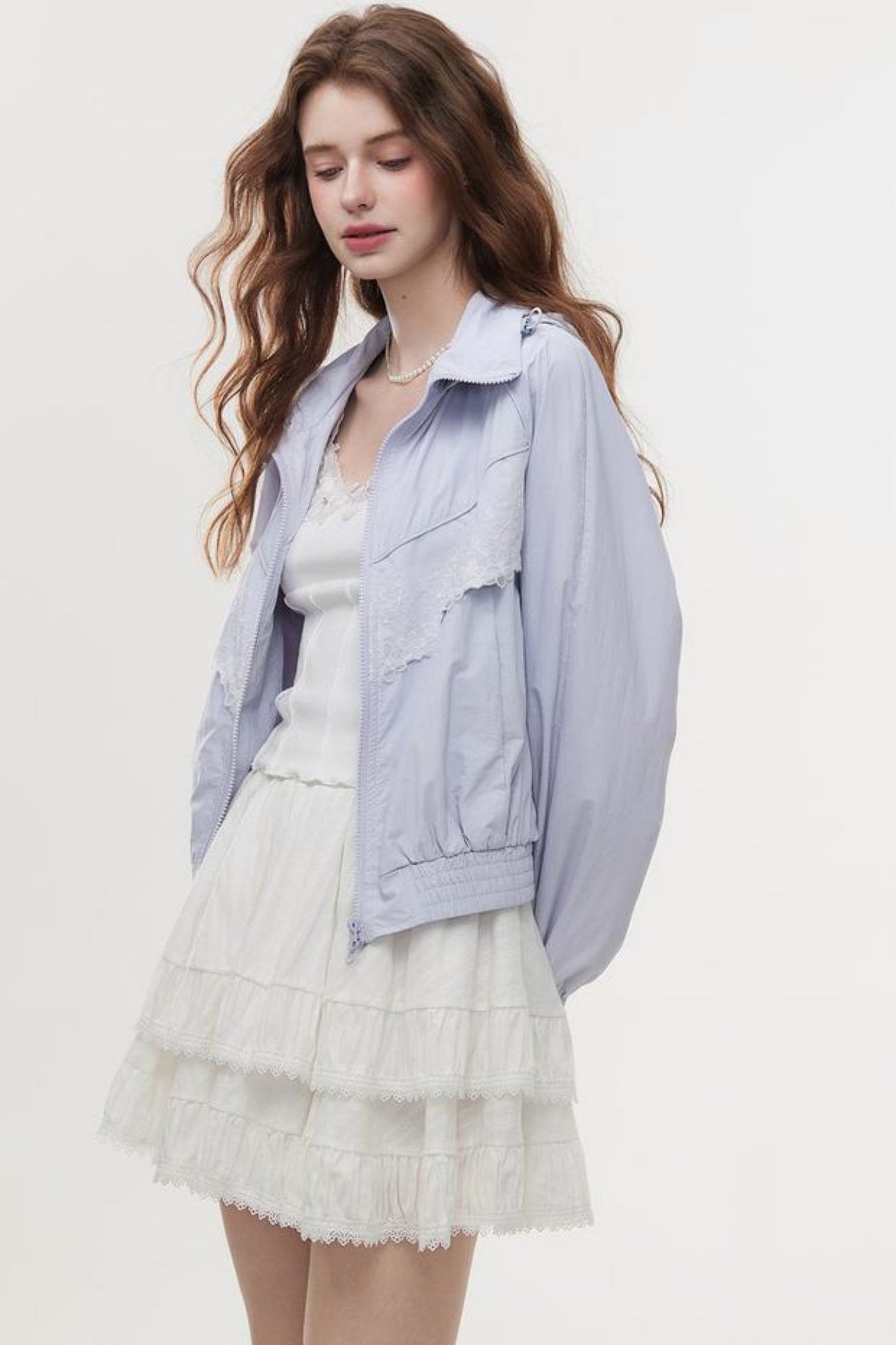 Lace Sun Hood Jacket