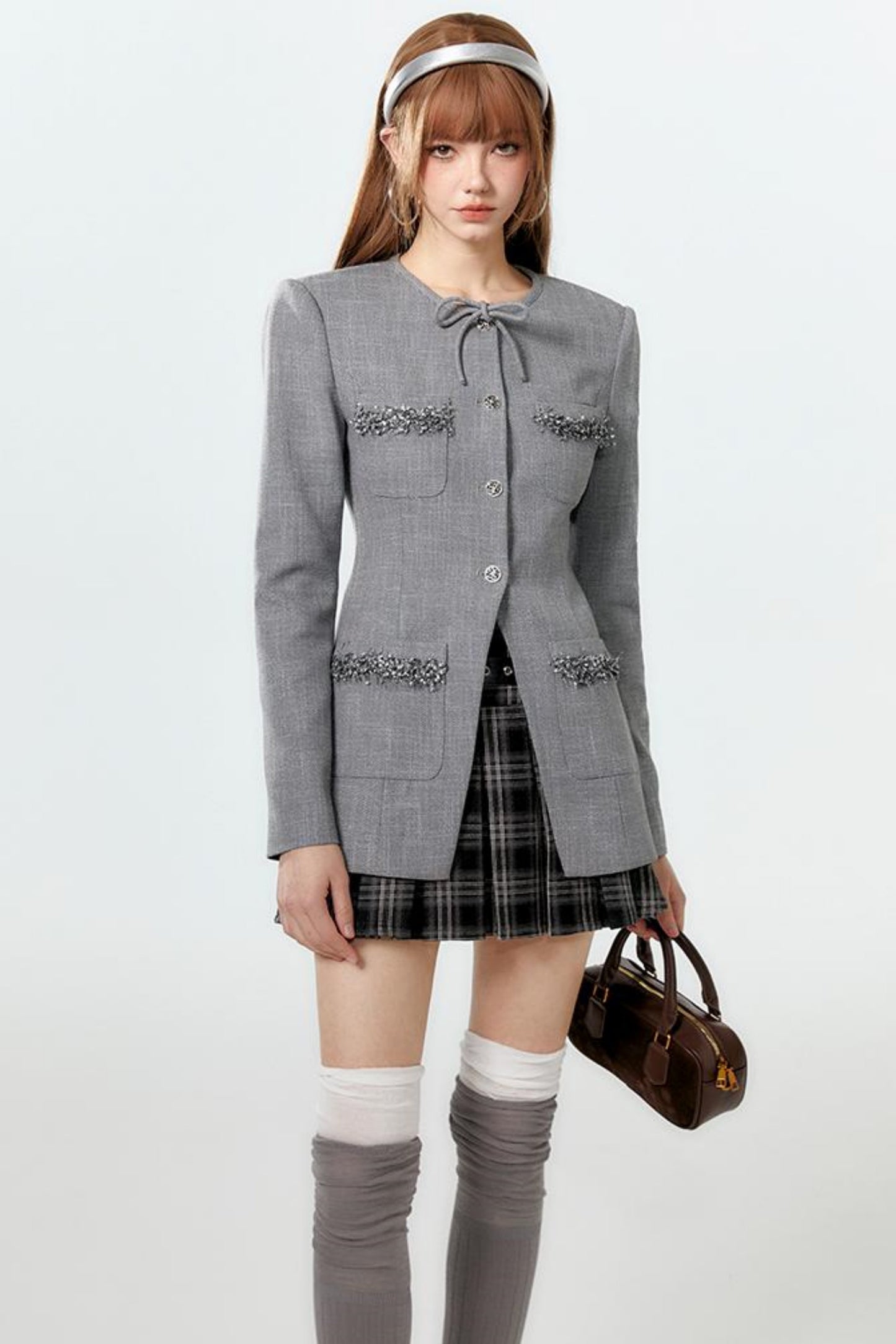 Chic Fragrance Bow Waist Top