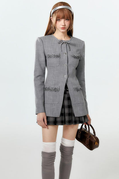 Chic Fragrance Bow Waist Top