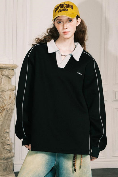 Town Color Block Sweater