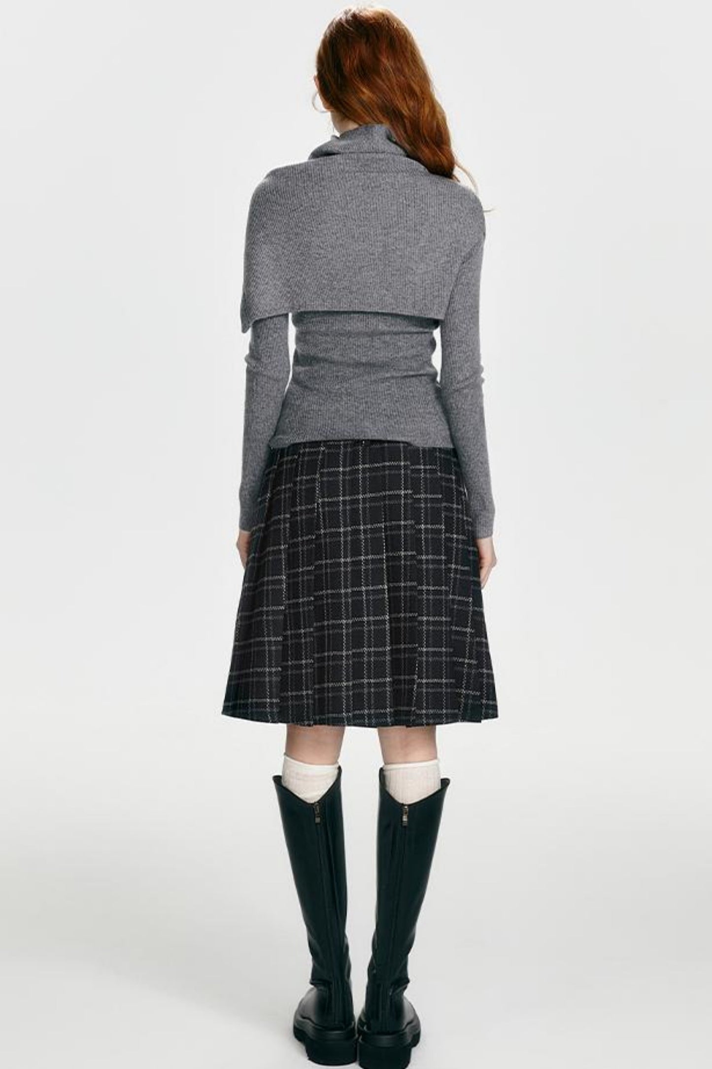 Slim Fit Knit Sweater Set-Up