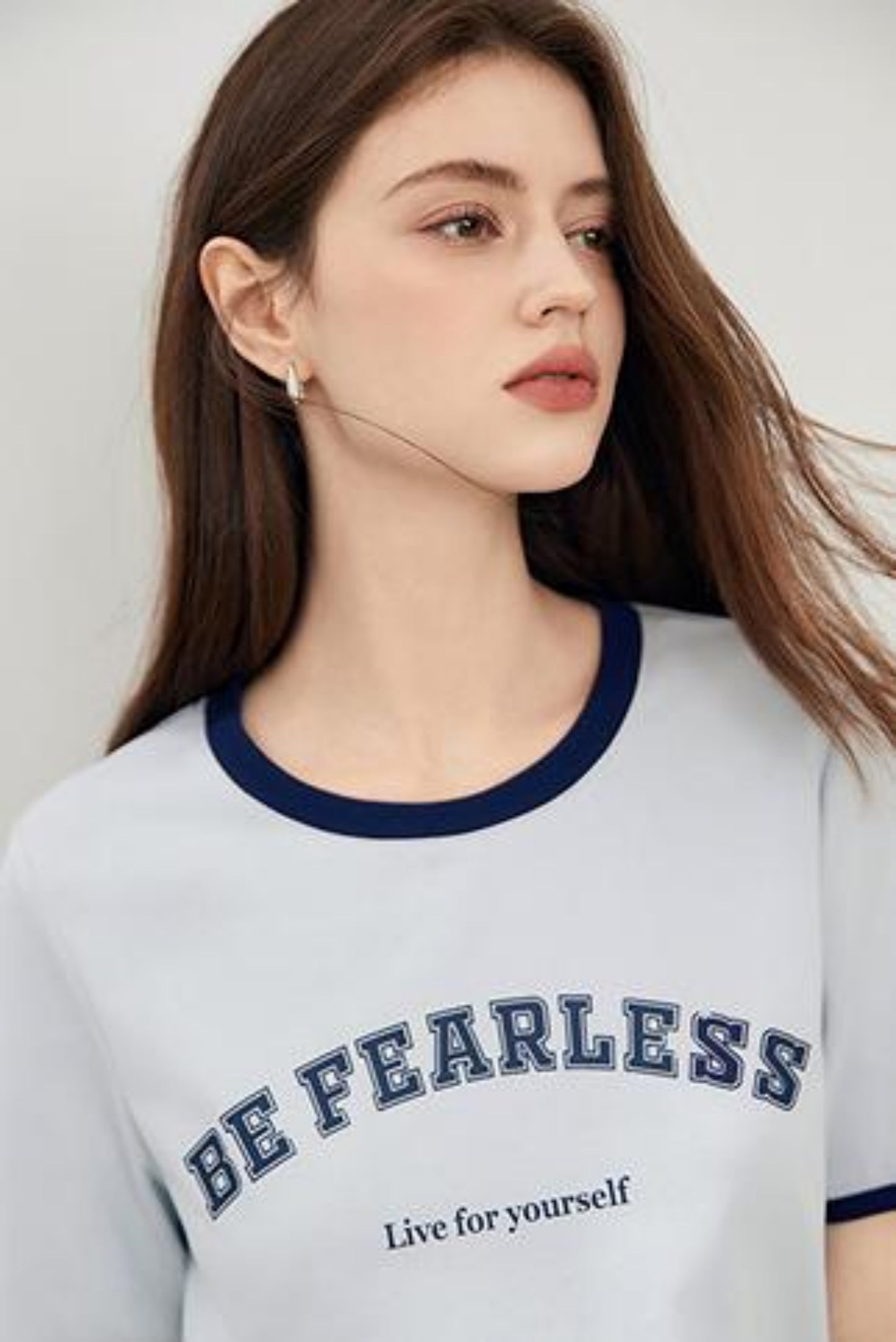 Modern Oversized Letter T-Shirt