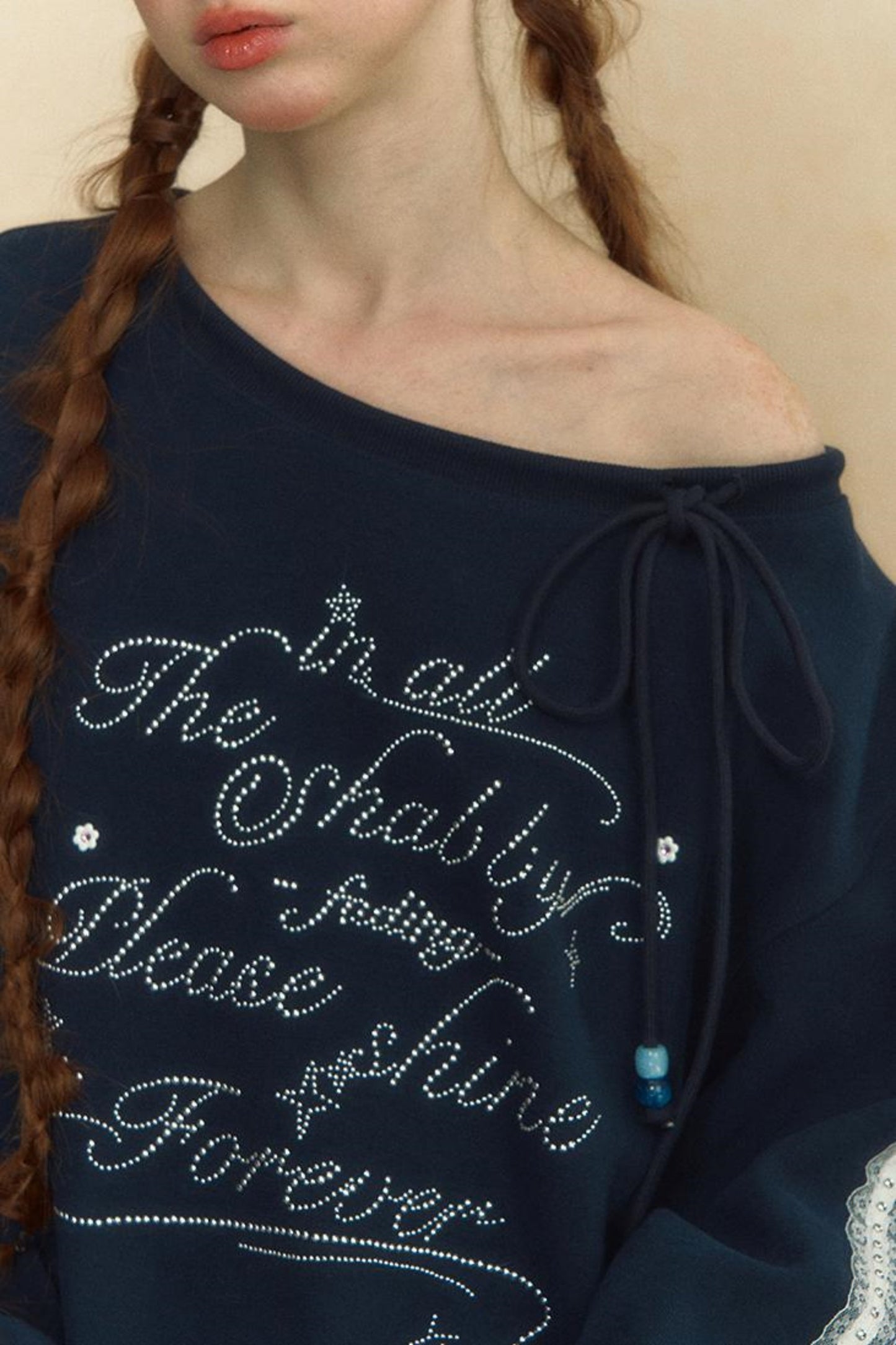 Slouchy One-Shoulder Sweater