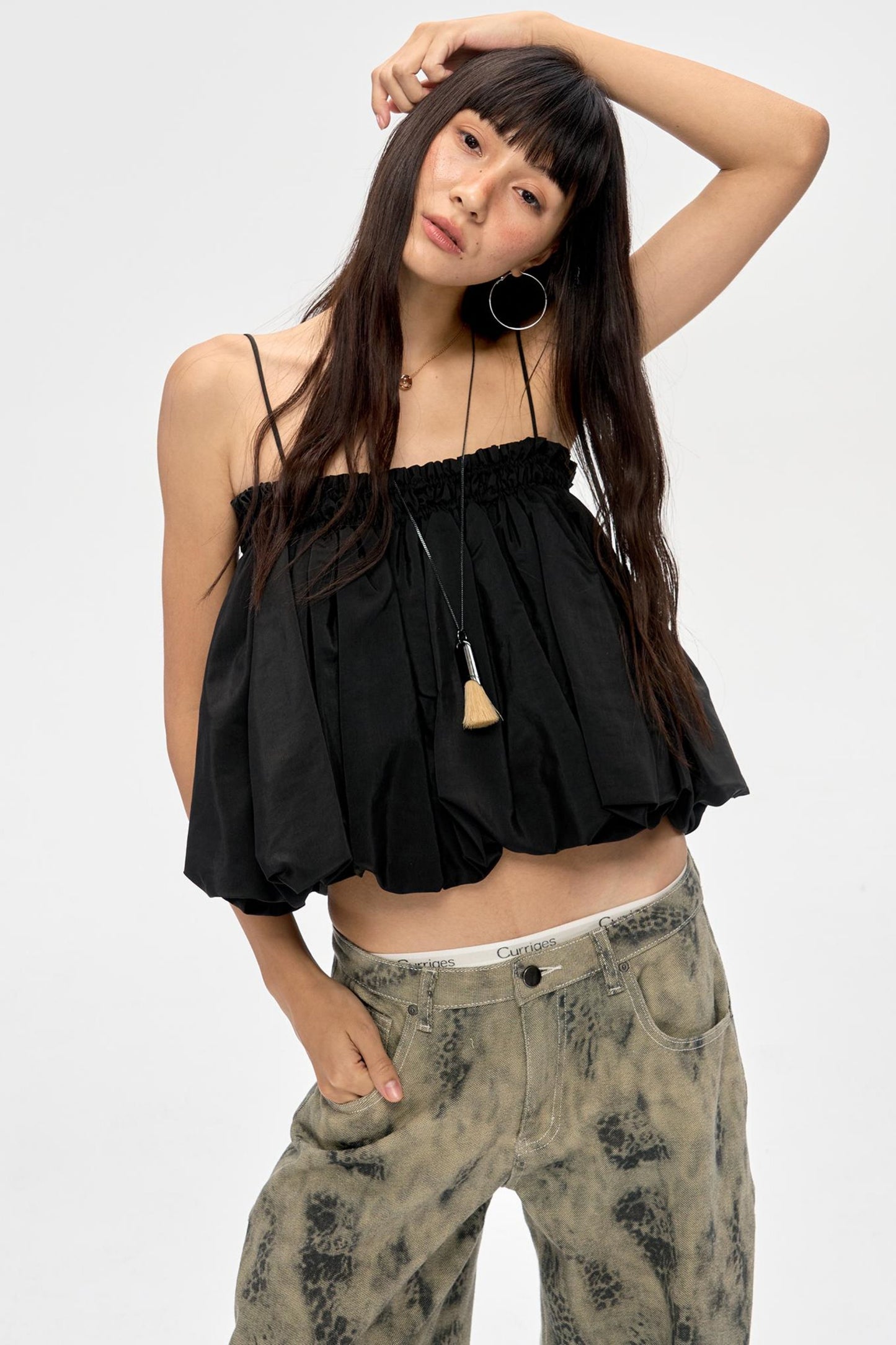 Chic Halter Spice Girls Smock Top