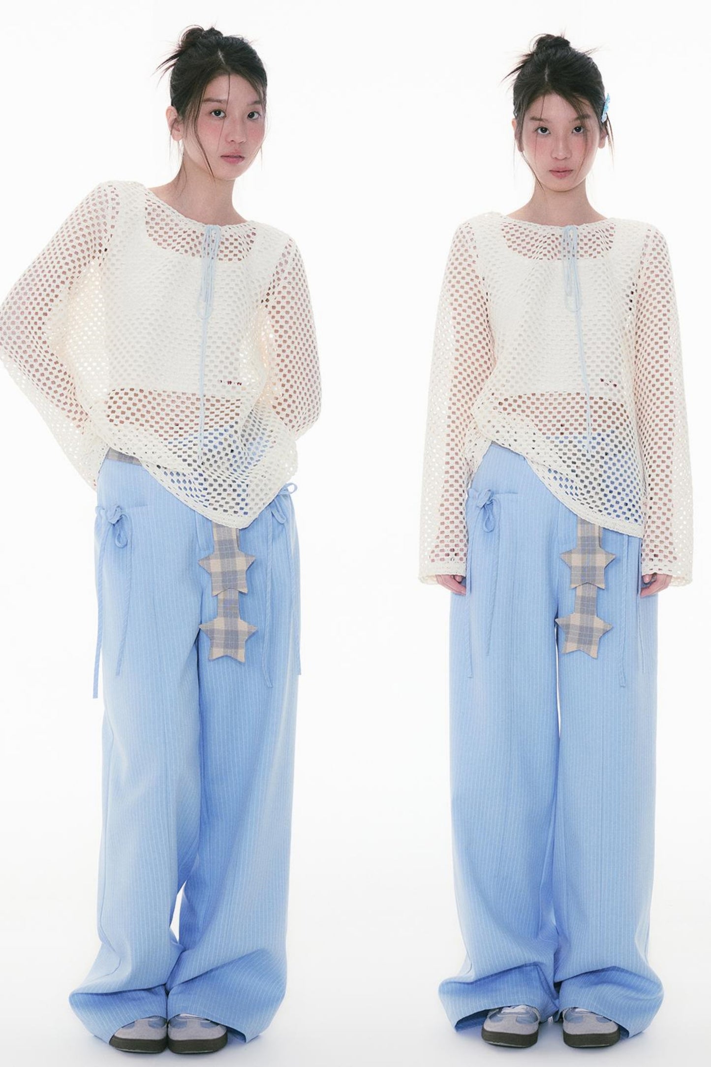 Lightweight Lace Long Sleeve Top