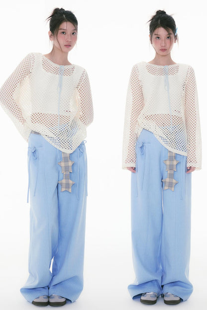 Lightweight Lace Long Sleeve Top