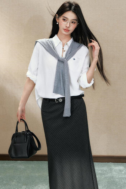 Versatile Tie Up Fashion Outer Shawl