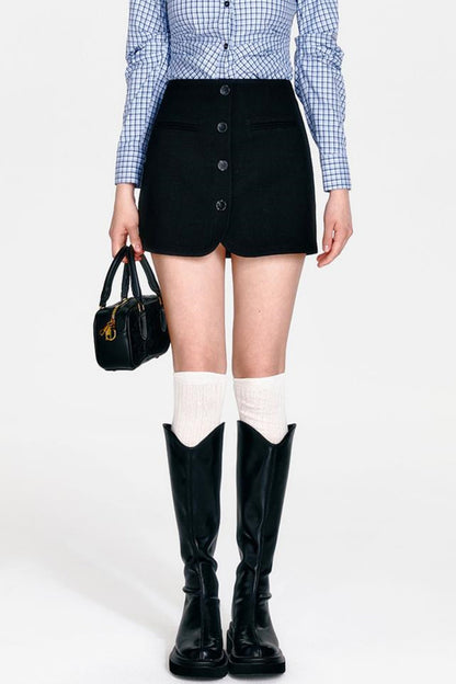 Vintage Plaid Skirt Set-Up