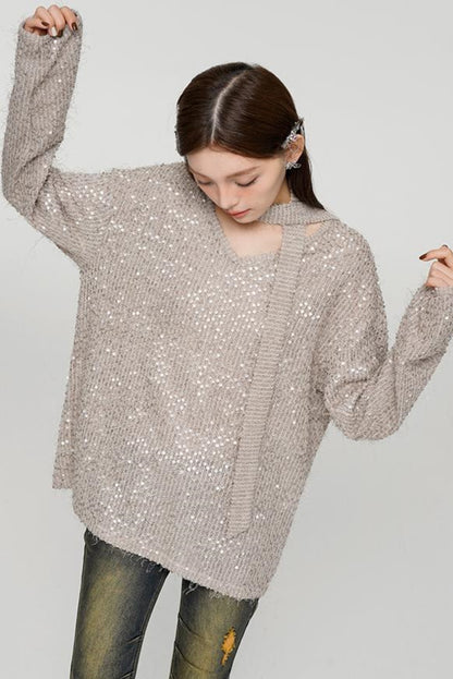 Sweet Sequin Sweater