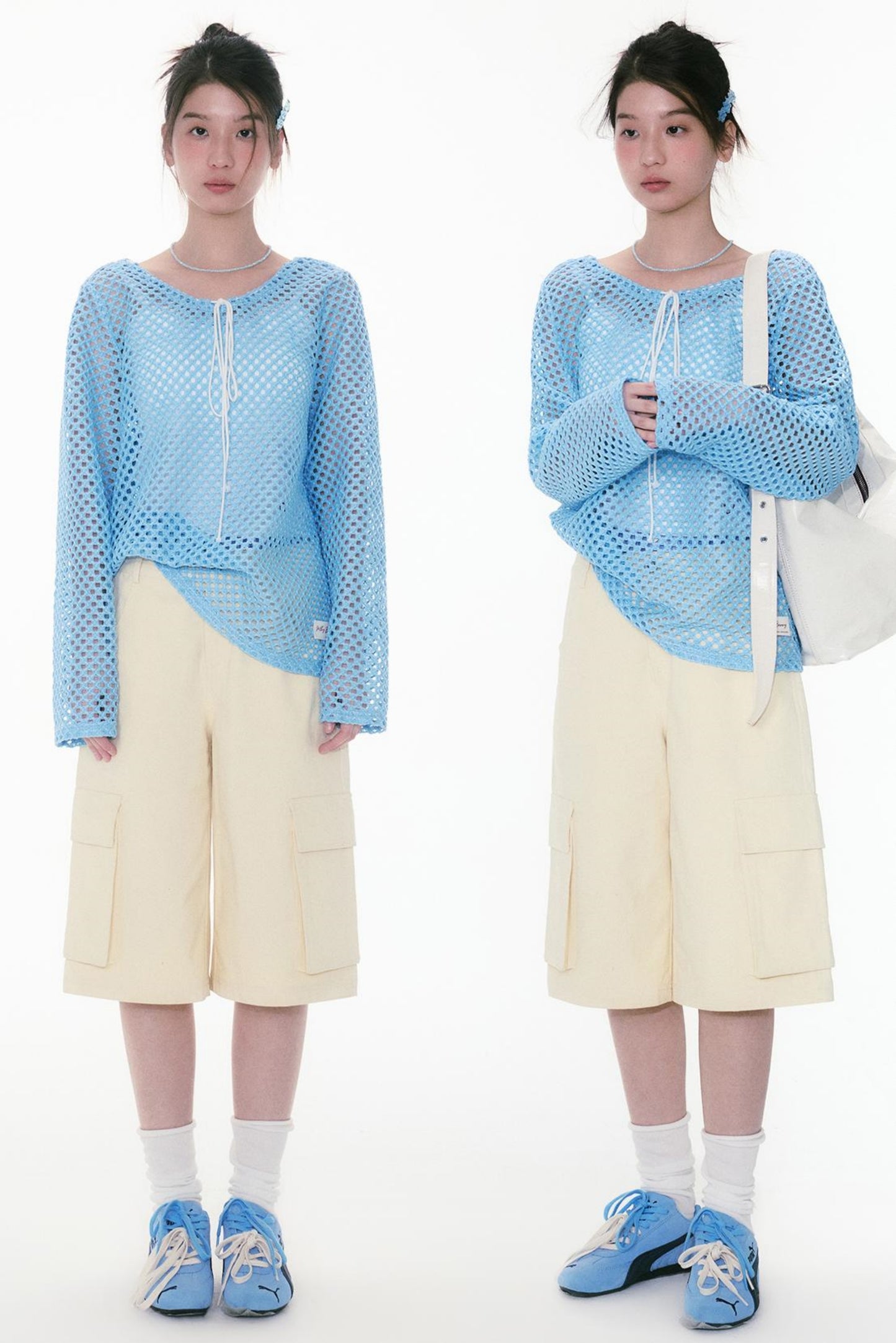 Lightweight Lace Long Sleeve Top