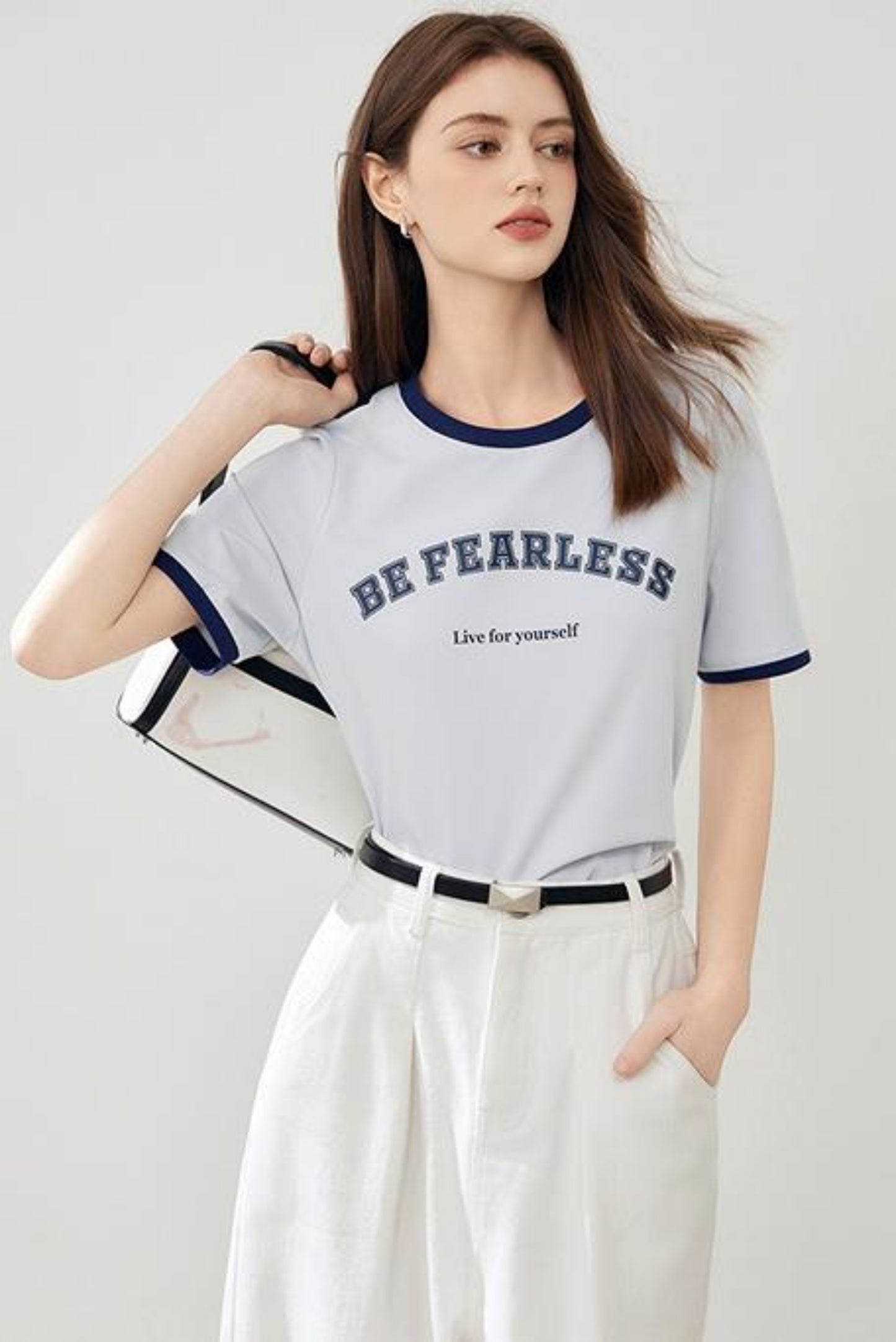 Modern Oversized Letter T-Shirt