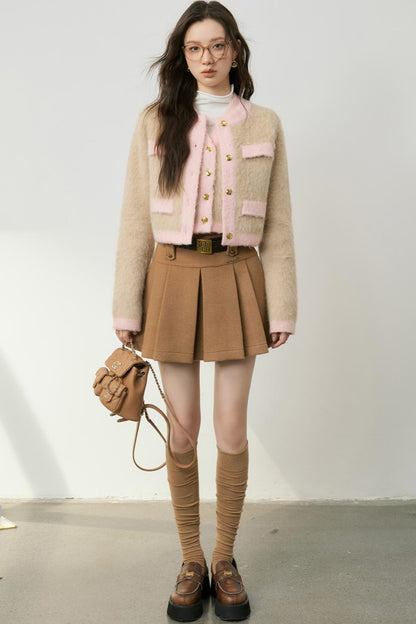 Vintage Style Ombre Knitwear Set-Up