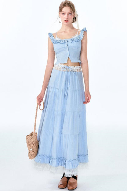 Lace Charm Camisole Set-Up