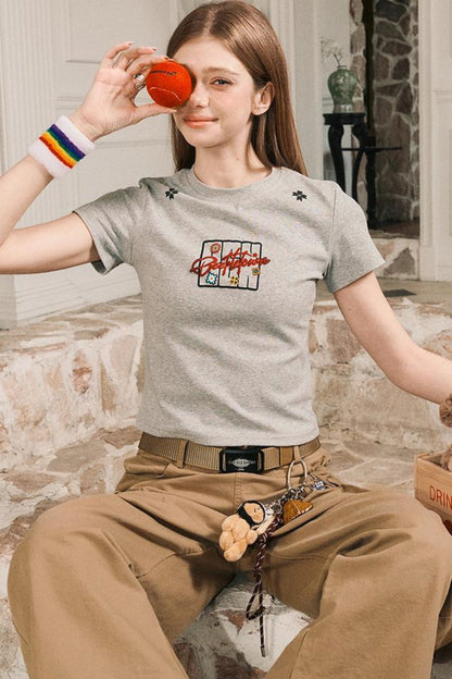 Print Short Sleeve T-Shirt