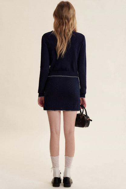 Romantic French Cardigan & Camisole Dress Set-Up