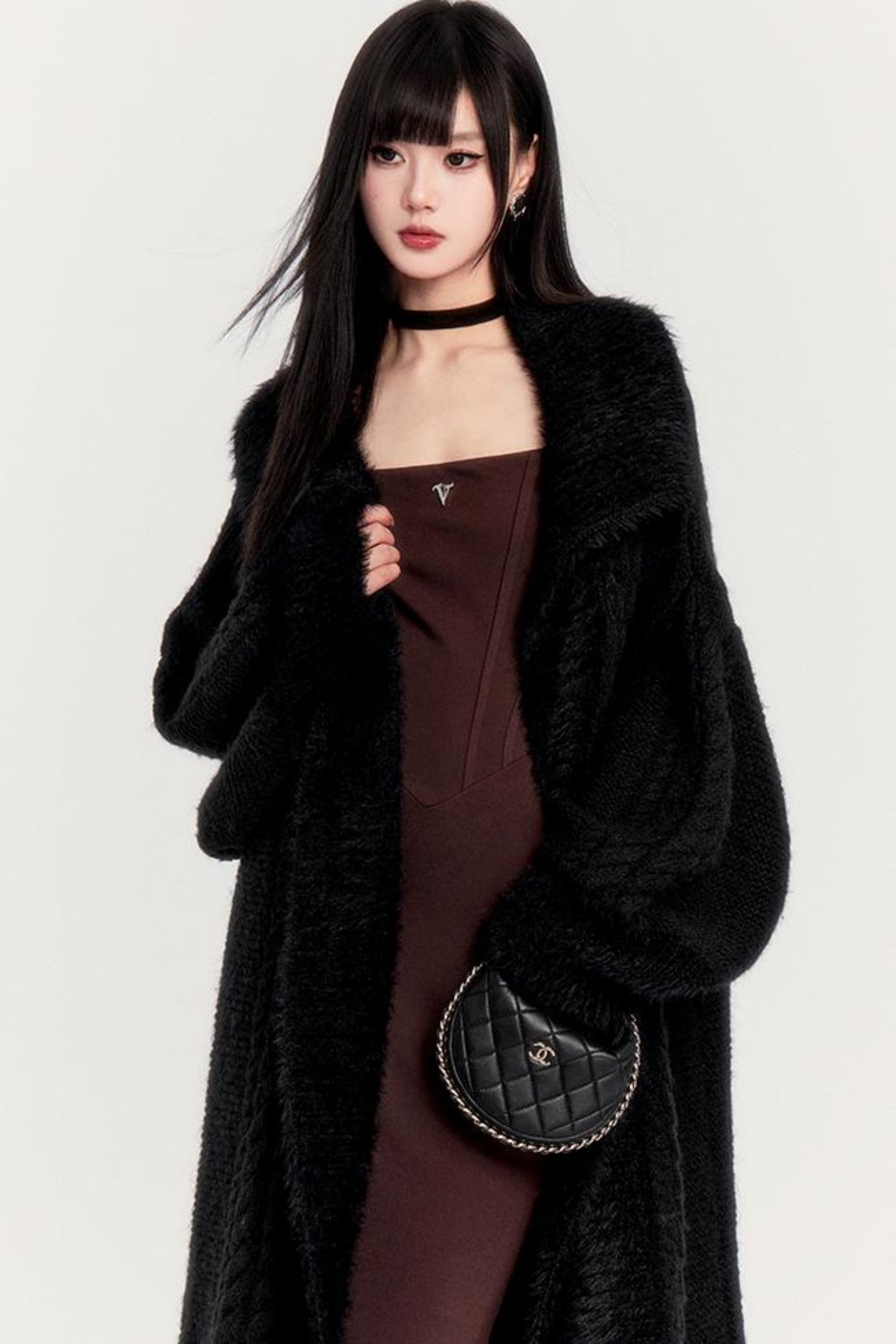 Romantic Long Strap Mermaid Dress