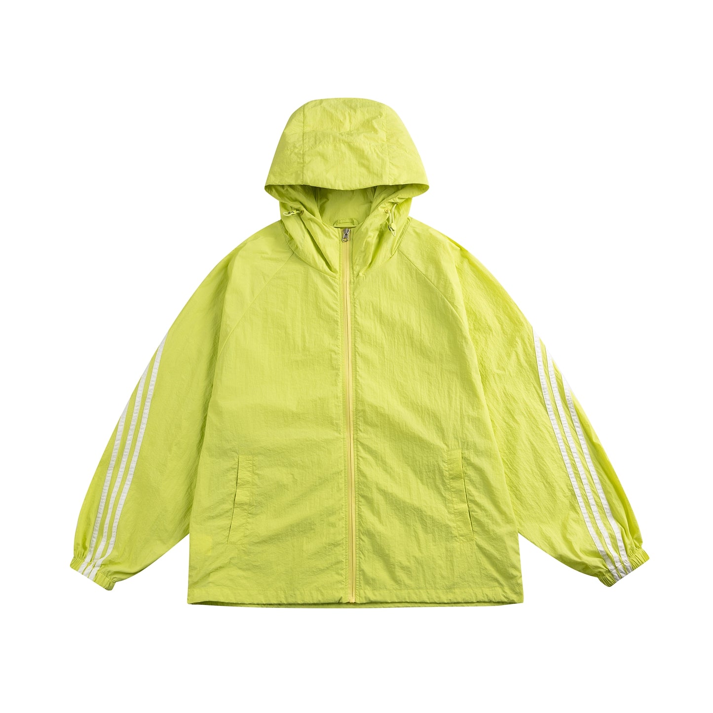 UV Shield Striped Hoodie Jacket