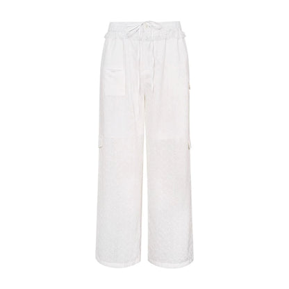 Lace Embrace Wide Leg Trousers