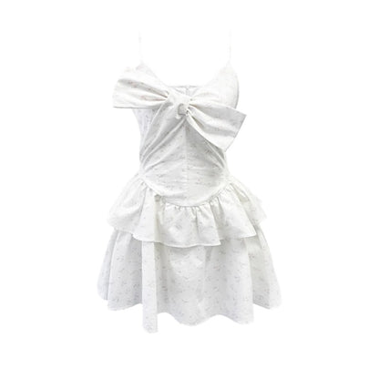 Floral Halter Poncho Dress