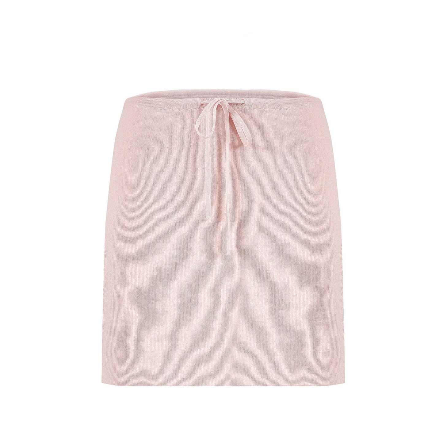 Completo a maglia dalla vestibilità rilassata con cardigan smanicato e gonna