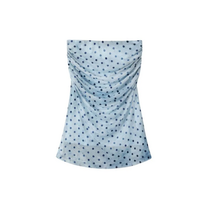 Puff Mesh Cami & Polka Skirt Set-Up
