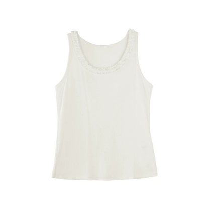 Trim Lyocell Camisole Top